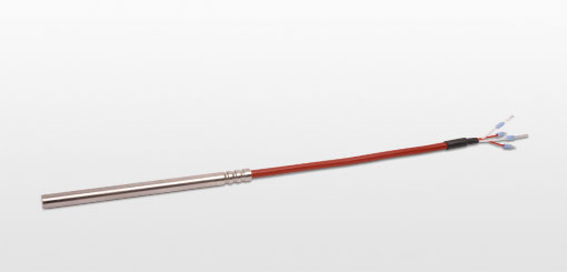 Cable sensor with protective tube